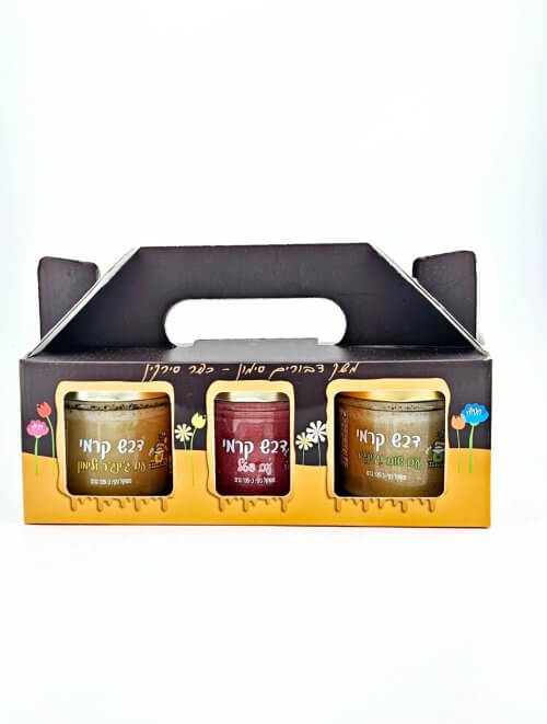 MIX & MATCH מארז שלישייה דבש קרמי